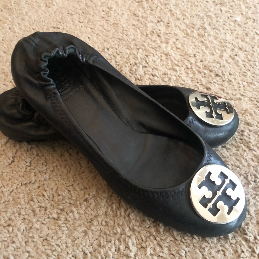 Tory Burch black leather size 7.5